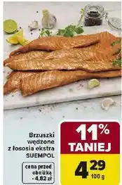 Carrefour Brzuszki z łososia Suempol oferta