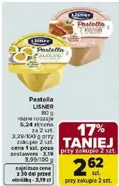 Carrefour Pasta z łososia ze szczypiorkiem Lisner Pastella oferta