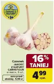 Carrefour Czosnek Jakość Z Natury Carrefour oferta