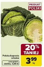 Carrefour Kapusta włoska oferta
