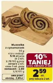 Carrefour Muszelka z cynamonem oferta