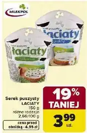 Carrefour Serek puszysty z cebulką i szczypiorkiem Łaciaty oferta