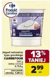 Carrefour Jogurt typu greckiego Carrefour oferta