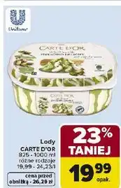 Carrefour Lody pistachio delight Algida Carte D'or Les Desserts oferta