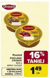 Carrefour Pasztet z pomidorami Drosed Podlaski oferta