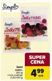 Carrefour Żelki misie Simpl oferta