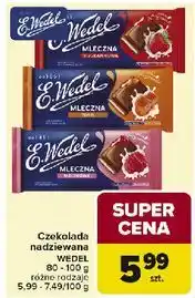 Carrefour Czekolada mleczna toffi E. Wedel oferta