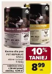 Carrefour Karma dla psa kurczak z warzywami Pet Republic oferta