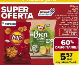Carrefour Chipsy jogurt z ziołami ogrodowymi Lay's Oven Baked (Prosto Z Pieca) oferta
