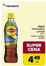 Carrefour Napój lemon Lipton Ice Tea oferta