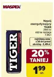 Carrefour Napój classic Tiger Energy Drink oferta