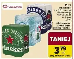 Carrefour Piwo Heineken Silver oferta