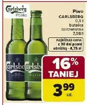 Carrefour Piwo Carlsberg 0% oferta