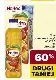 Carrefour Sok pomarańczowy Hortex oferta