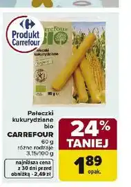 Carrefour Pałeczki kukurydziane Carrefour Bio oferta