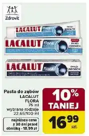 Carrefour Pasta do zębów white Lacalut Flora oferta