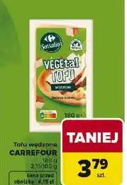 Carrefour Tofu wędzone Carrefour Sensation oferta