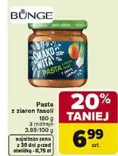 Carrefour Pasta z ziaren fasoli cebulą i jabłkiem Smakowita Z Ziaren Fasoli oferta