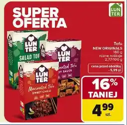 Carrefour Tofu bazylia Lunter oferta