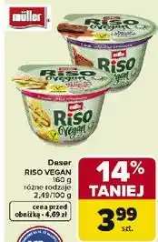 Carrefour Deser choco-caramel Muller Riso Vegan oferta