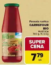 Carrefour Przecier pomidorowy passata rustica Carrefour Bio oferta