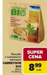 Carrefour Pierożki z nadzieniem serowym Carrefour Bio oferta