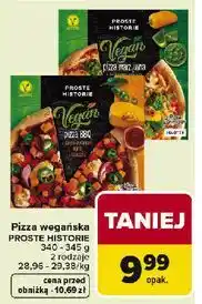 Carrefour Pizza warzywana z grillowaną papryką i pesto Iglotex Proste Historie Vegan oferta