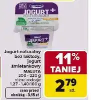 Carrefour Jogurt śmietankowy bez laktozy Maluta oferta