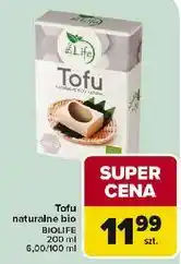 Carrefour Tofu naturalne bio Bio Life oferta