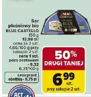Carrefour Ser pleśniowy organic blue Castello Arla oferta