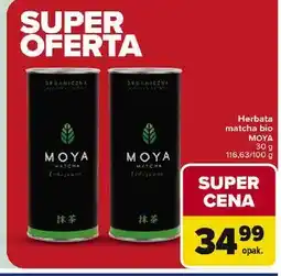 Carrefour Herbata zielona Moya Matcha oferta