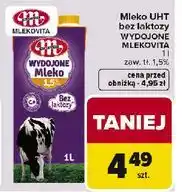 Carrefour Mleko bez laktozy 1.5% Mlekovita Wydojone oferta