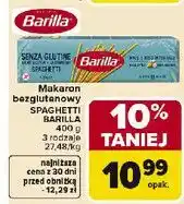 Carrefour Makaron spaghetti no 5 bezglutenowy Barilla oferta