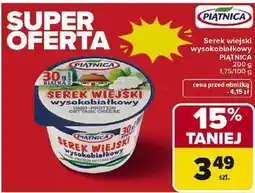 Carrefour Serek wiejski wysokobiałkowy Piątnica oferta