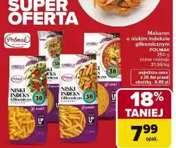 Carrefour Makaron nitki niski indeks glikemiczny Polmak oferta