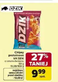 Carrefour Chipsy bacon Wk Dzik oferta