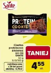 Carrefour Ciastko proteinowe brownie Sante Go On! Nutrition oferta