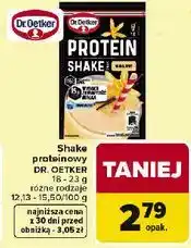 Carrefour Protein shake waniliowy Dr. Oetker oferta