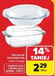 Carrefour Naczynie żaroodporne oferta