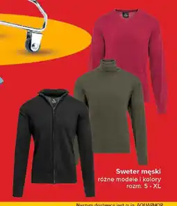 Carrefour Sweter męski roz. s-xl oferta