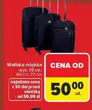 Carrefour Walizka miękka 77 cm Carrefour oferta