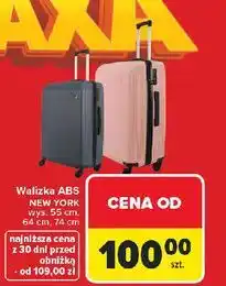 Carrefour Walizka new york 74 cm oferta