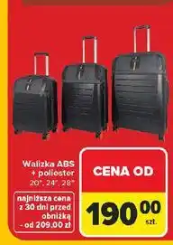 Carrefour Walizka abs 28 oferta