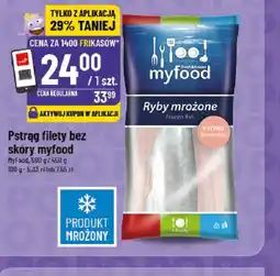 Polomarket Myfood Pstrąg filety bez skóry oferta