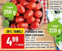 Polomarket Pomidory mini plum czerwone oferta