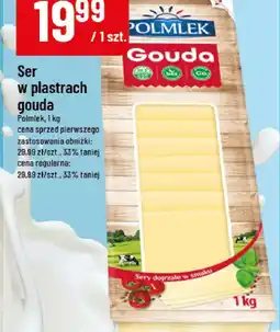 Polomarket Polmlek Ser w plastrach Gouda oferta
