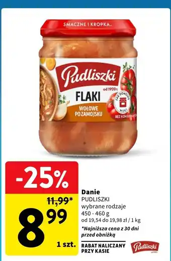 Danie PUDLISZKI Flaki wołowe po żydowsku