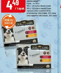 Polomarket Dog The King Saszetki dla psa oferta