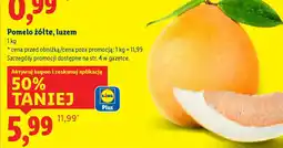Lidl Pomelo żółte oferta