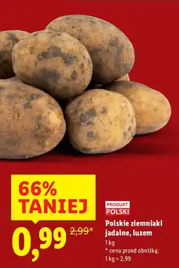 Lidl Polskie ziemniaki jadalne, luzem oferta